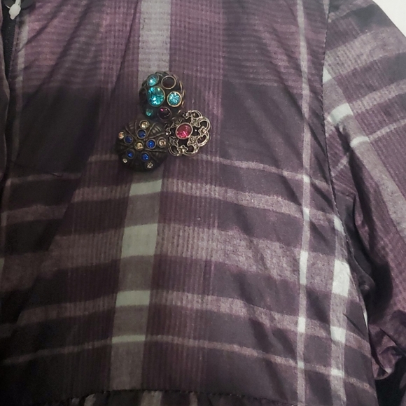 Girls desigual puffer coat sz 9/10 - Picture 2 of 6